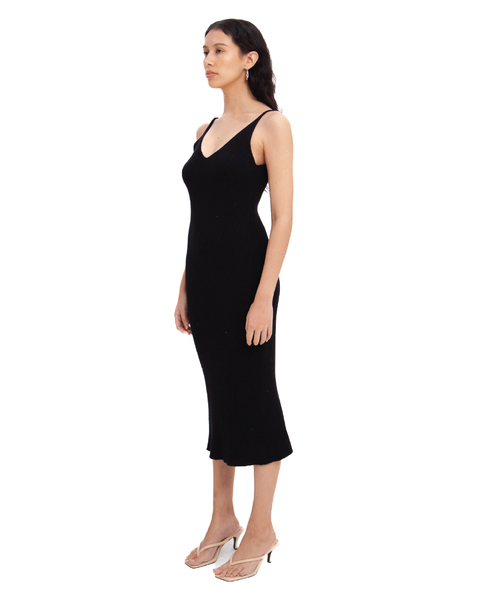 Zephyr knit dress in Black Nomie Studio Zephyr knit dress in Black Nomie Studio