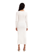 Load image into Gallery viewer, Ginny Knit dress in White
